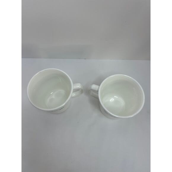 Vintage Set of 2 Corning Ware Coffee Cups with RARE Pattern! - Picture 3 of 5